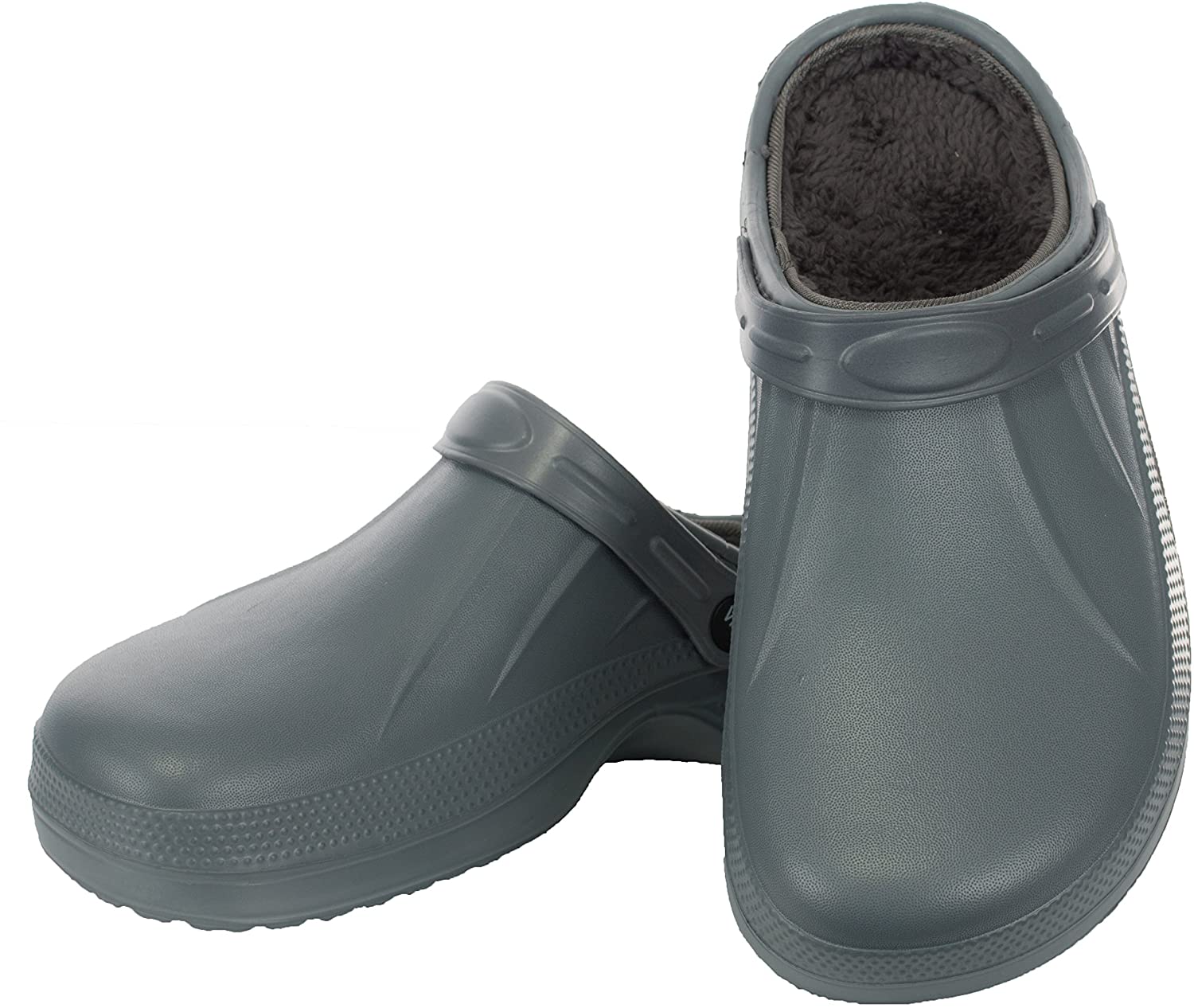 Ladies Cotton Fur Garden Clogs Slip On Womens And Mens Slipper
