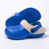 Ladies Cotton Fur Garden Clogs Slip On Womens And Mens Slipper